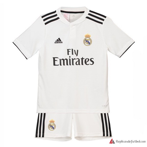 Camiseta Real Madrid Primera equipación Niños 2018-2019 Blanco